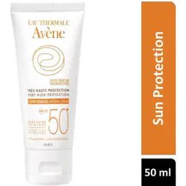 أفين كريم واقى شمس معدني غير معطر SPF 50 50 مل - Care Up