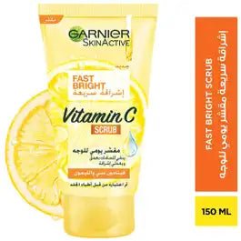 غارنييه سكين اكتيف إشراقة سريعة مقشر يومي للوجه 150 مل - Care Up