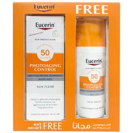 يوسرين واقي الشمس سائل غير معطر 50 مل (1+1) - Care Up