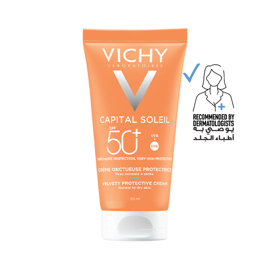 فيشي إيديال سولاي واقي شمس للبشرة المختلطة إلى الدهنية SPF50 ٥٠ مل