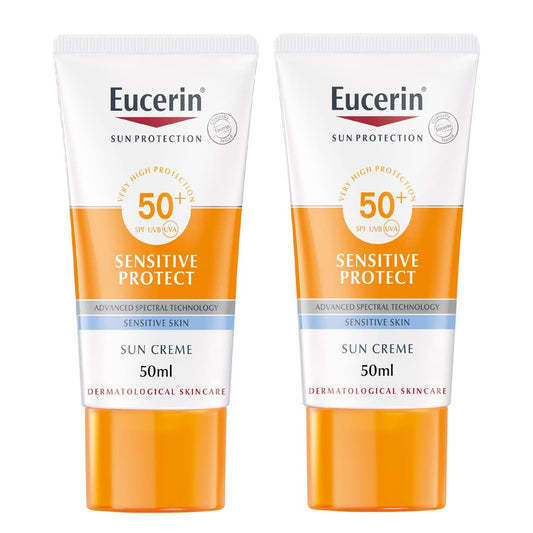 يوسرين واقي الشمس كريم غير معطر 50 مل (1+1)
