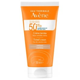 افين كريم ملون بعامل حماية 50+ 50 مل - Care Up