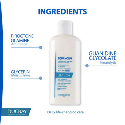 Ducray Squanorm Dry Scalp Shampoo 200ml