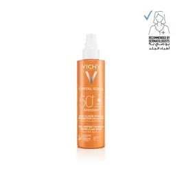 فيشي كابيتال سولاي بخاخ سائل حماية غير مرئية SPF 50 200 مل - Care Up
