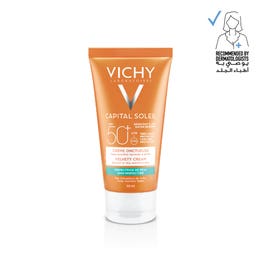 فيشي كابيتال سولاي فلفيتي كريم للبشرة العادية إلى الجافة SPF 50+ 50 مل - Care Up