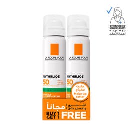 لا روش بوزيه أنثيليوس بخاخ واقي شمس SPF 50+ 75 مل (1+1) - Care Up