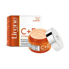 لايرين فيتامين سي + دى كريم مرطب ومغذي 50مل - Care Up