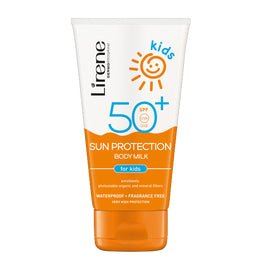 لايرين واقي الشمس للأطفال حليبي ضد الماء 50spf وقاية 150 مل - Care Up
