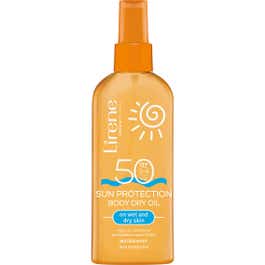 لايرين زيت جاف للوقاية من الشمس مع Spf 50 وقايه 150مل - Care Up