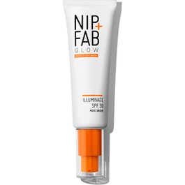 نيب + فاب مرطب يضيئ بمعامل حماية30SPF 50 مل - Care Up