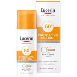 يوسرين كريم +SPF 50 مع كريم أساس 50 مل - Care Up